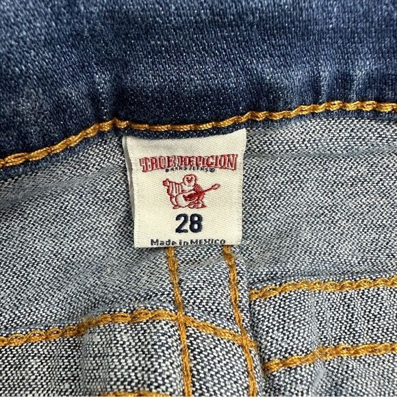 True Religion Men’s size 28 x 33 Skinny Flap Stretch Jeans - Picture 12 of 15